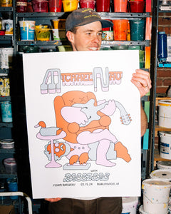 Michael Nau + Breezers at Foam - Limited Edition Art Print