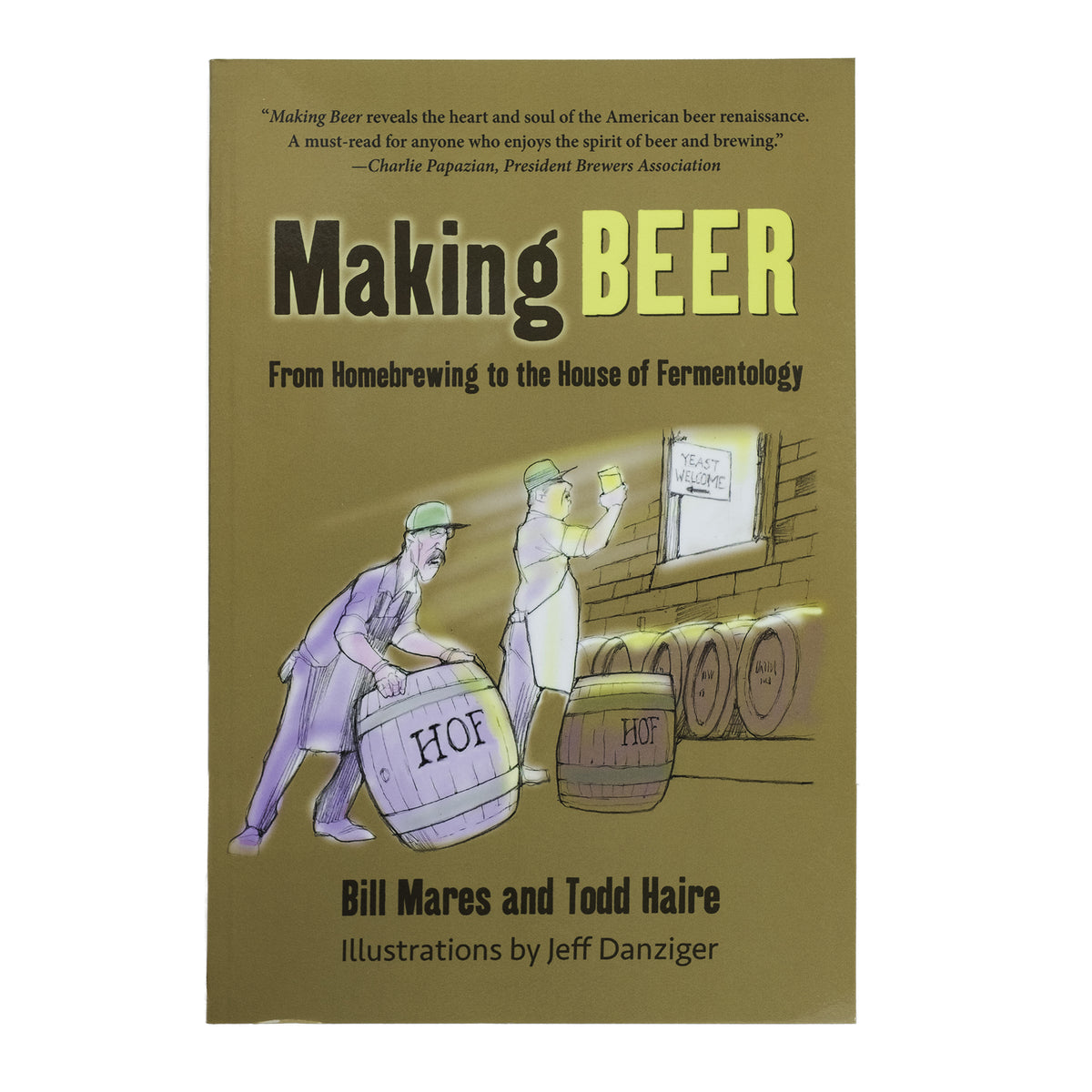 Making Beer Book Foam Brewers