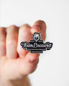 Foam Brewers Full Logo Enamel Pin