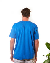 Foam Brewers Script T-Shirt (Blue)